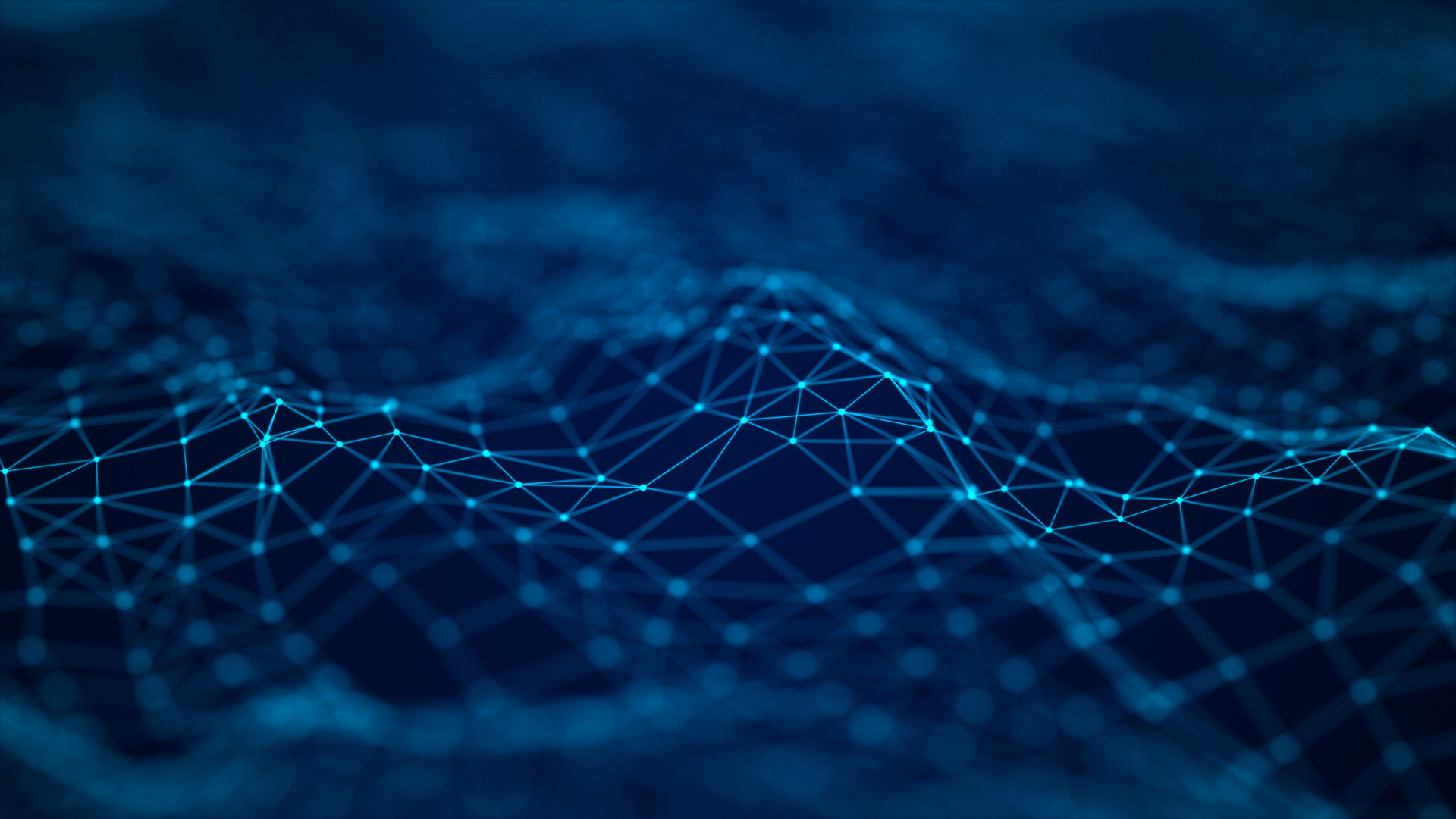 3D Abstract Matrix Background